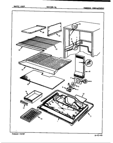 Freezer compartment