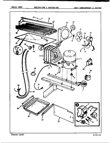 Unit compartment & system