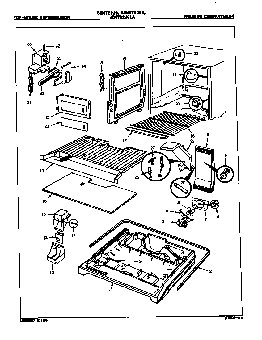 Freezer compartment