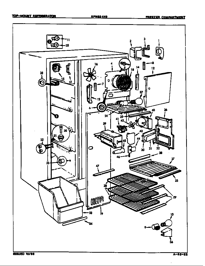 Freezer compartment