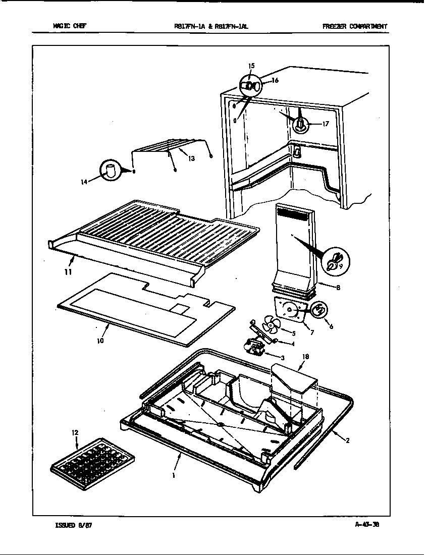 Freezer compartment