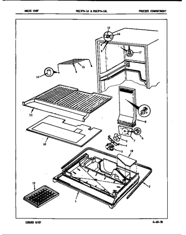 Freezer compartment