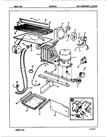 Unit compartment & system