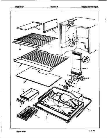 Freezer compartment