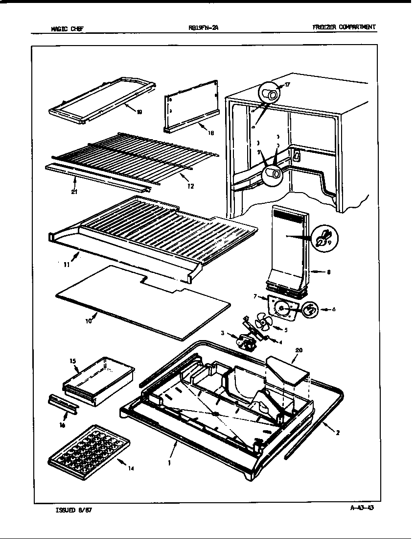 Freezer compartment