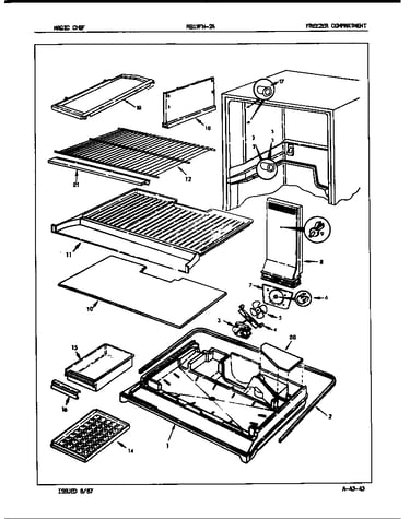 Freezer compartment