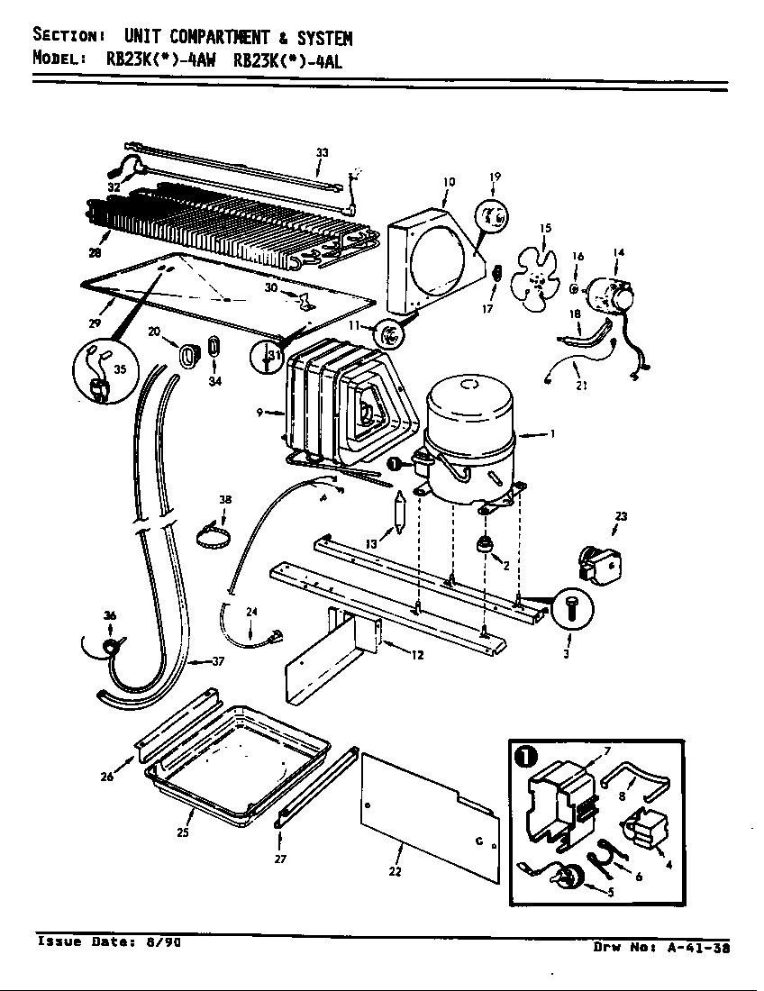 Unit compartment & system