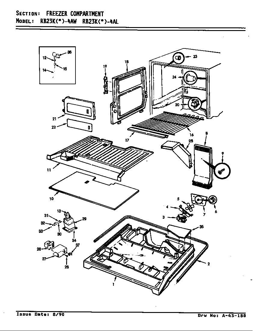 Freezer compartment