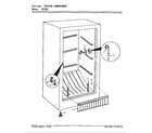 Maytag DF12H/V5ZU3 freezer compartment diagram