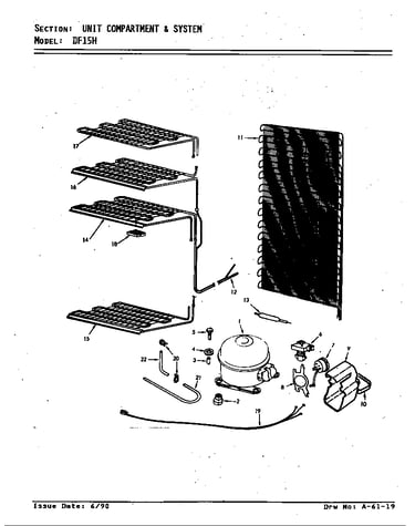 Unit compartment & system