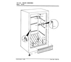 Maytag DF15H/V5ZU3 freezer compartment diagram