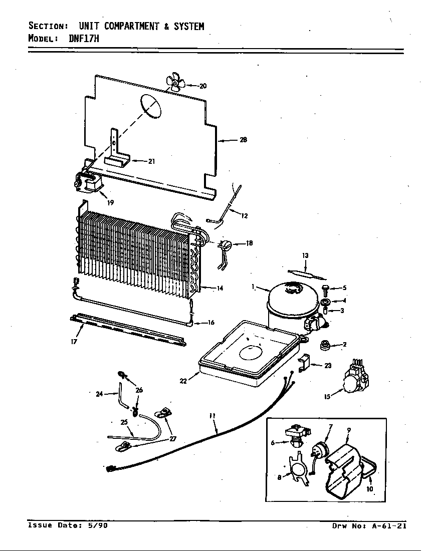 Unit compartment & system