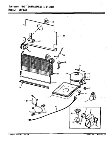 Unit compartment & system