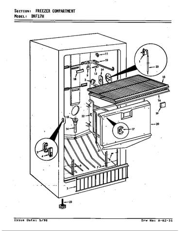 Freezer compartment