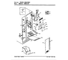 Maytag BDNS24L9/BN91A freezer compartment diagram