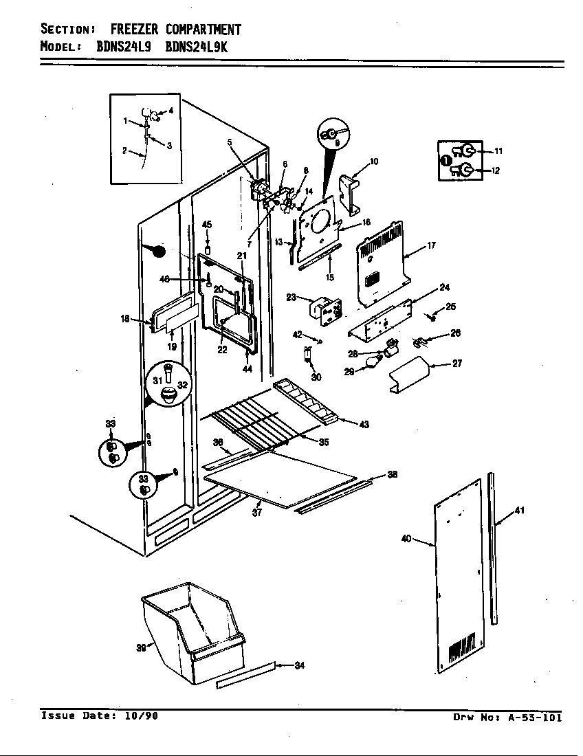 Freezer compartment