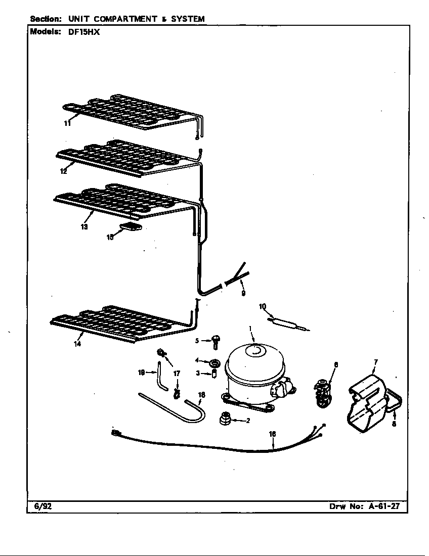Unit compartment & system