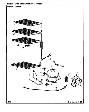 Unit compartment & system