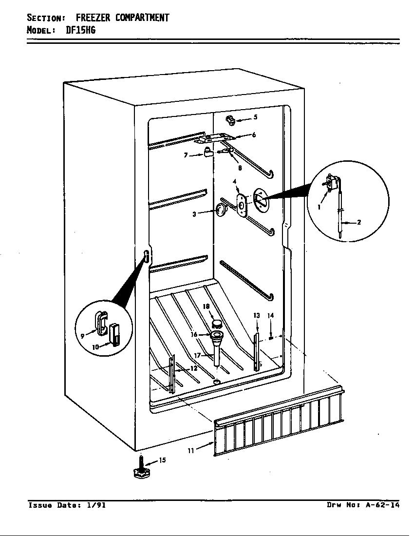 Freezer compartment