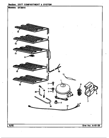 Unit compartment & system