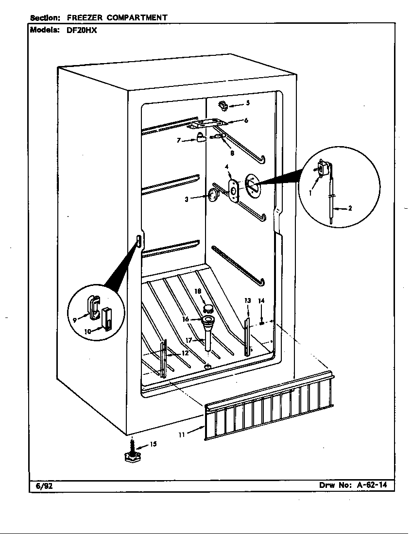 Freezer compartment