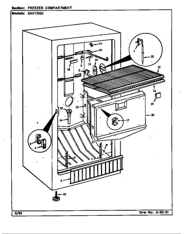 Freezer compartment