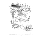 Magic Chef RB22CY-3AI/4B58A unit compartment & system diagram