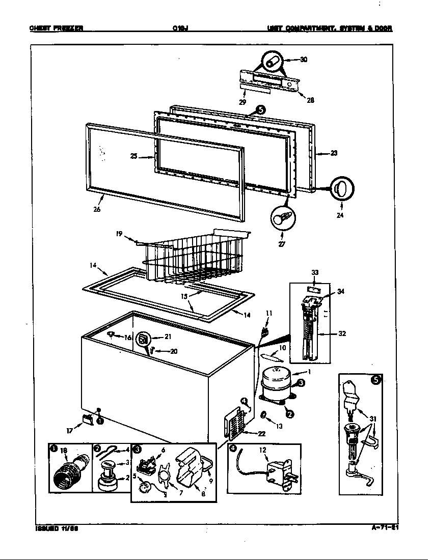 Unit compartment & system