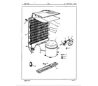 Maytag RC10S/86S00 unit compartment & system diagram