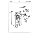 Maytag RC10S/86S00 fresh food compartment diagram