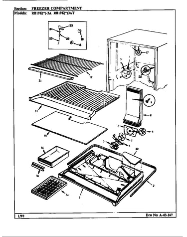 Freezer compartment
