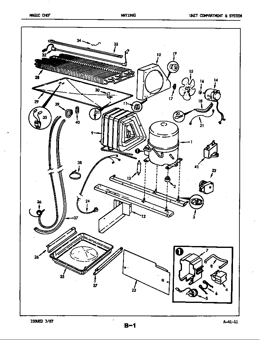 Unit compartment & system