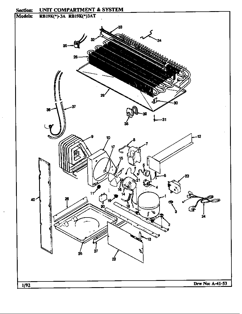 UNIT COMPARTMENT & SYSTEM