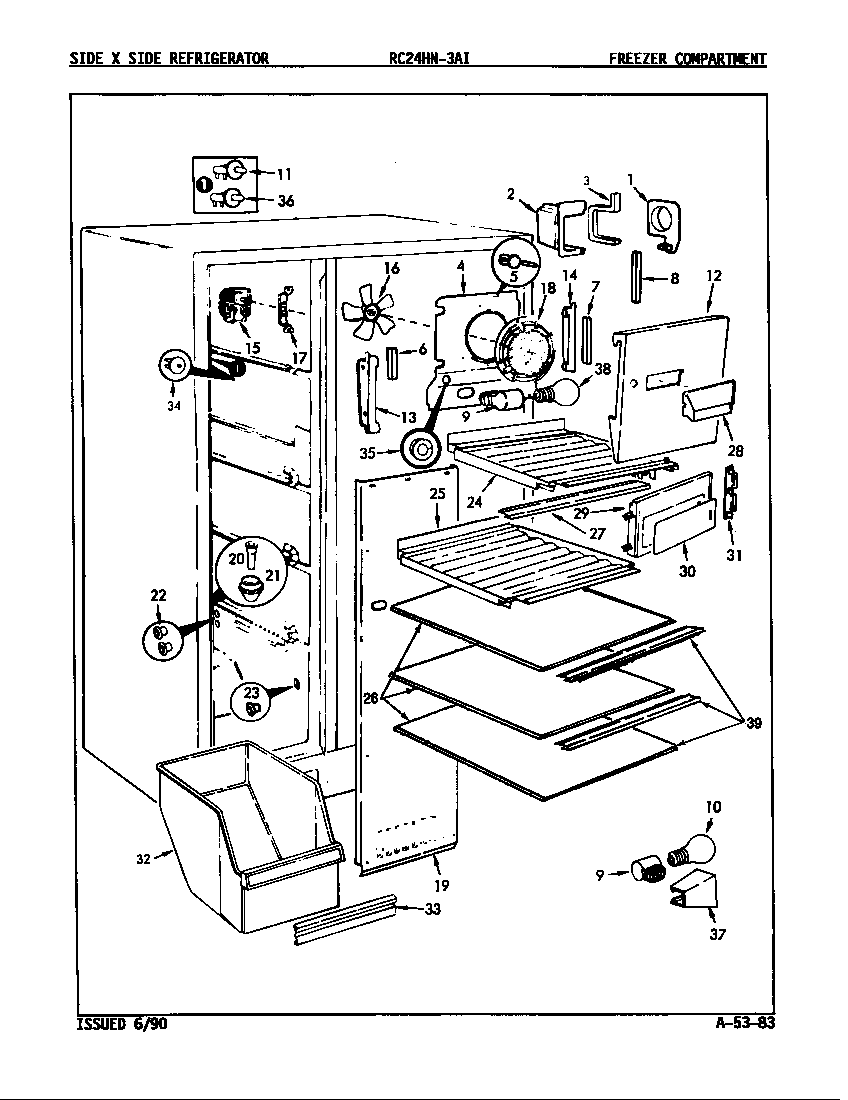 FREEZER COMPARTMENT