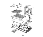 Magic Chef RB17EA-2A/5C43A freezer compartment diagram