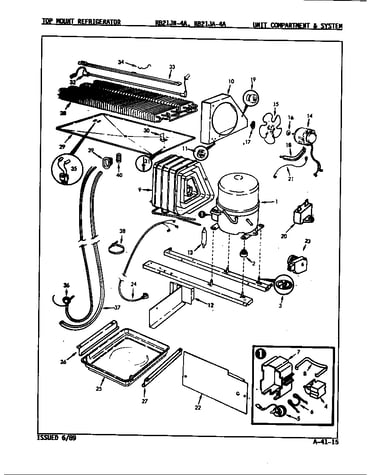 Unit compartment & system