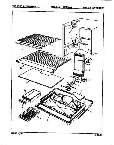 Freezer compartment