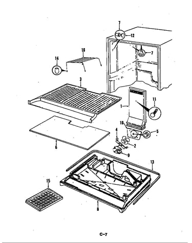 Freezer compartment