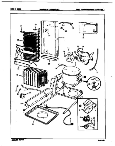 Unit compartment & system