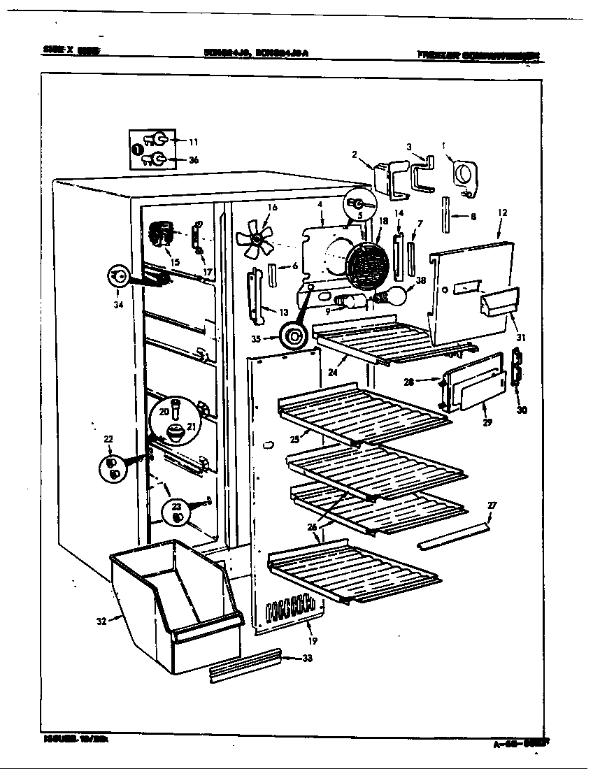 Freezer compartment