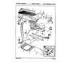 Maytag BNT23K9A/9A42A unit compartment & system diagram
