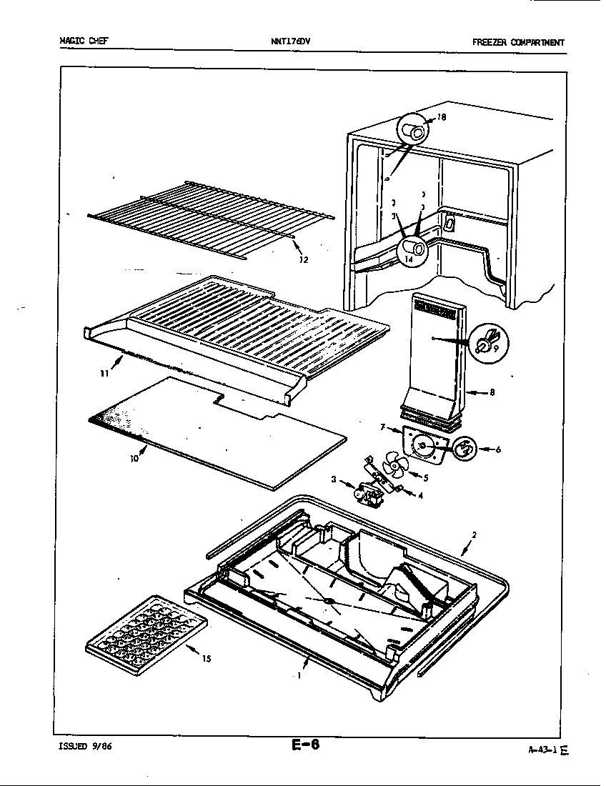 Freezer compartment