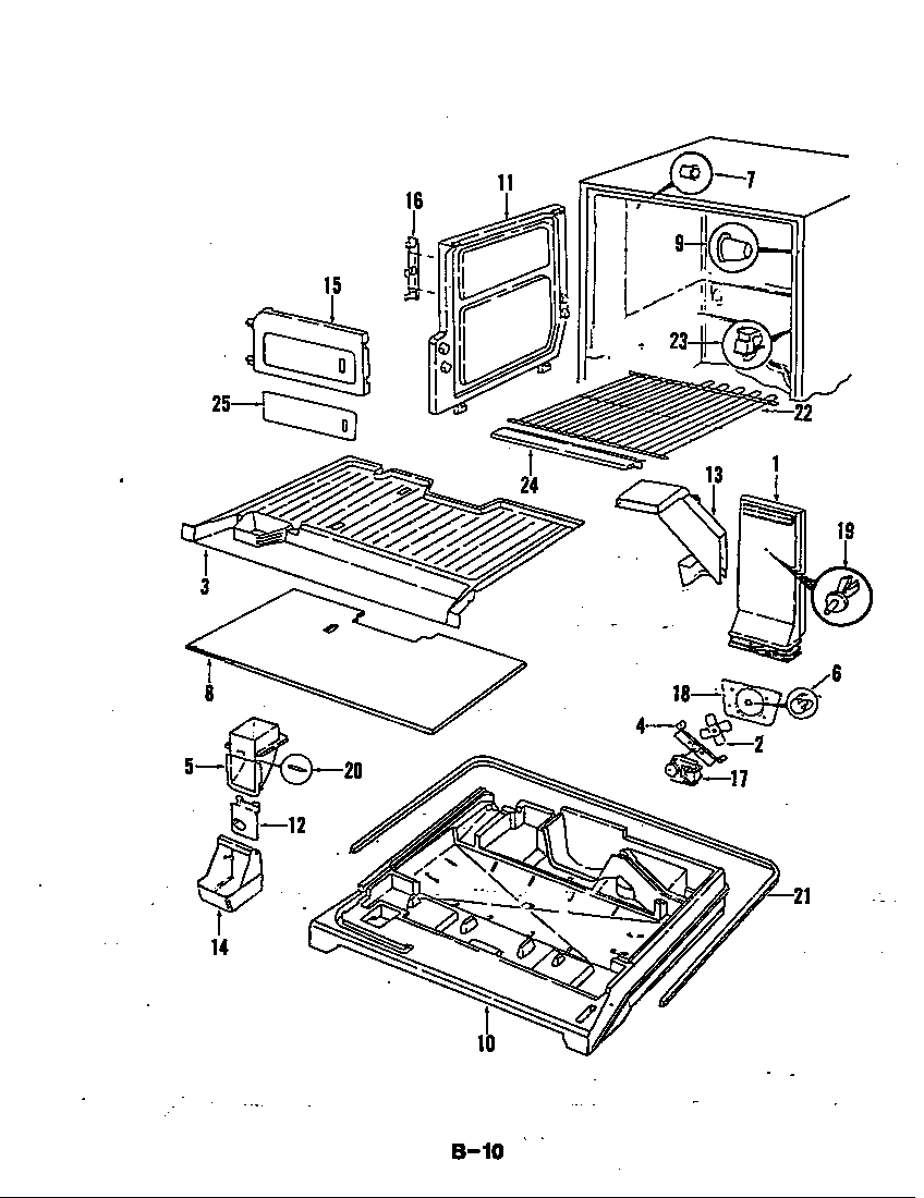 Freezer compartment
