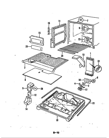 Freezer compartment