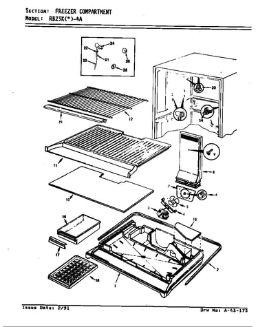 Freezer compartment