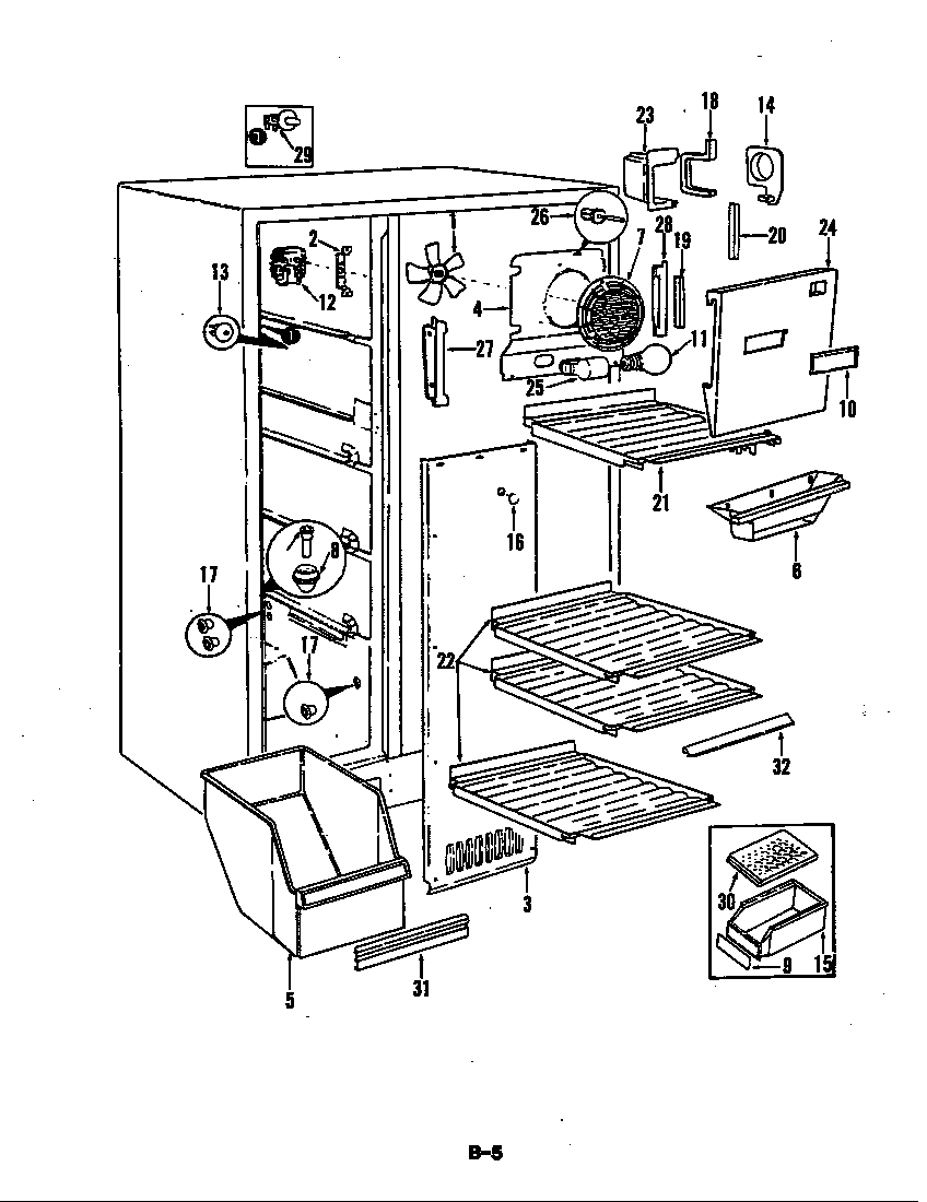 Freezer compartment