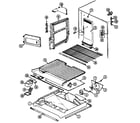 Magic Chef RB234TDA freezer compartment diagram