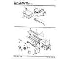 Magic Chef RB23KA-4AW/BG97A ice maker & bin (rb23ka-4aw/bg97a) (rb23kn-4aw/bg98a) diagram