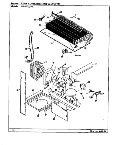 Unit compartment & system