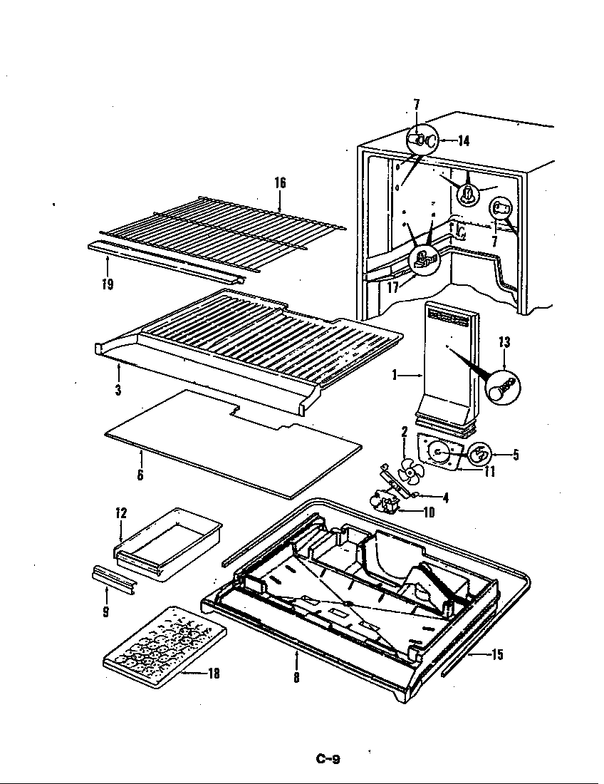 Freezer compartment
